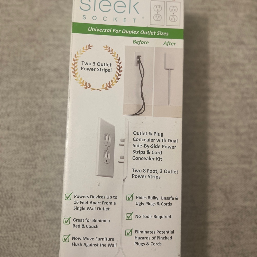 Sleek Socket Outlet Concealer